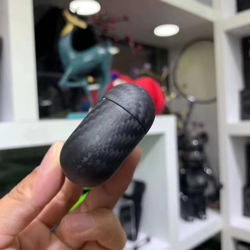 Real Carbon Fiber Earphone Case for Apple Airpods Pro 2(2022)Carbon Fiber Earphone Wireless Bluetooth for Airpods Pro(2021) Case