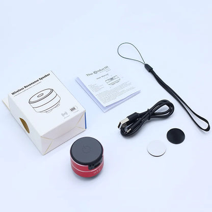 Mini Bone Conduction Speaker Vibration Stereo Audio Digital TWS Wireless Bluetooth Speakers Portable Metal Speaker Dropshipping