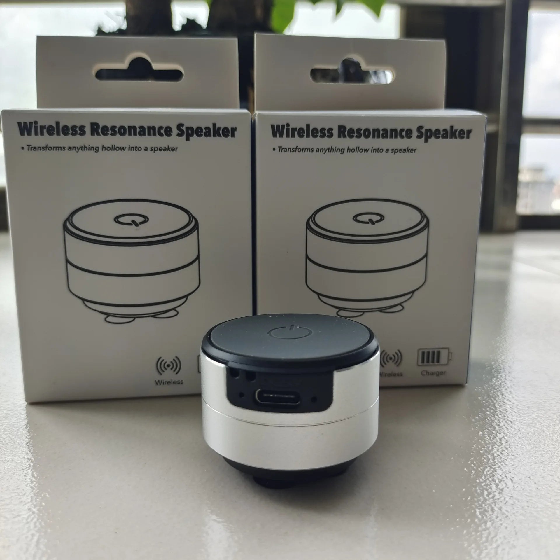 Mini Bone Conduction Speaker Vibration Stereo Audio Digital TWS Wireless Bluetooth Speakers Portable Metal Speaker Dropshipping