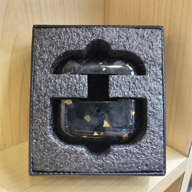 Real Carbon Fiber Earphone Case for Apple Airpods Pro 2(2022)Carbon Fiber Earphone Wireless Bluetooth for Airpods Pro(2021) Case